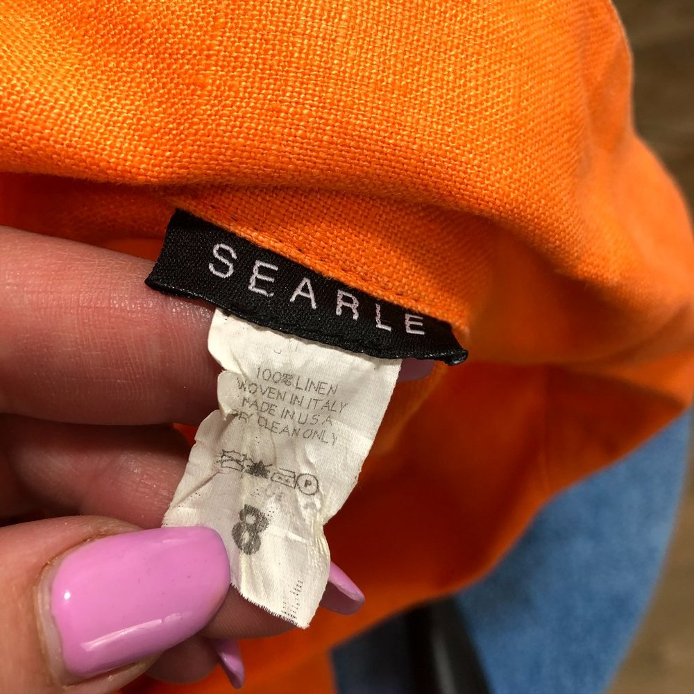 Searle Linen Split Button Back Blouse *K40 - image 3